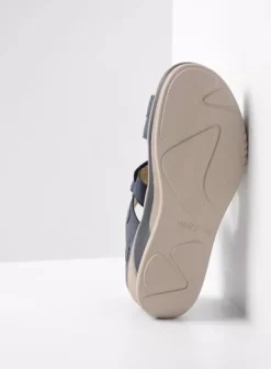 Sandalen|Voorjaar/zomer|Wolky Desh blauw leer