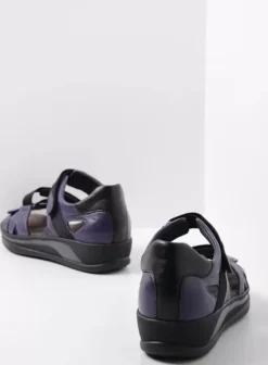 Sandalen|Voorjaar/zomer|Wolky Desh paars leer