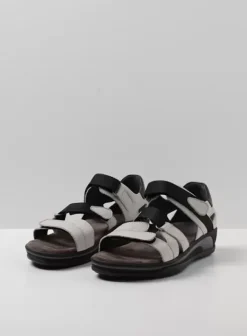 Sandalen|Voorjaar/zomer|Wolky Desh gebroken wit leer