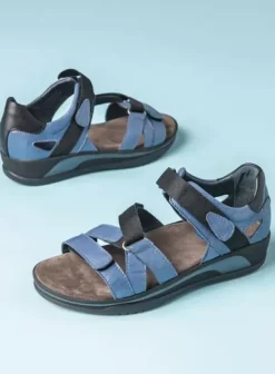 Sandalen|Voorjaar/zomer|Wolky Desh jeans leer