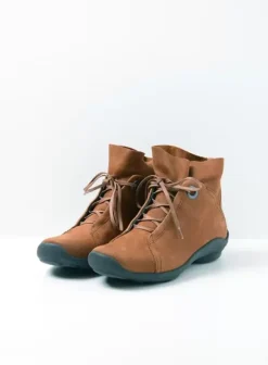 Veterschoenen|Wolky Diana cognac nubuck