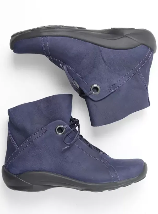 Veterschoenen|Wolky Diana paars nubuck