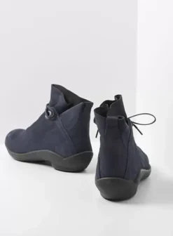 Veterschoenen|Wolky Diana blauw nubuck