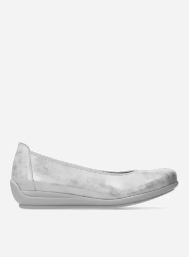 Hallux Valgus|Instappers|Wolky Duncan F2F zilvergrijs biocare