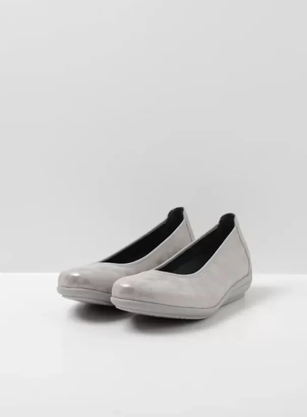 Hallux Valgus|Instappers|Wolky Duncan F2F zilvergrijs biocare