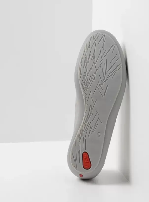 Hallux Valgus|Instappers|Wolky Duncan F2F zilvergrijs biocare