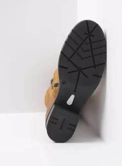 Laarzen|Wolky Edmonton donker oker suede