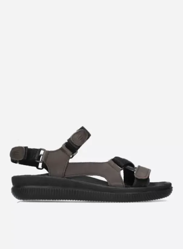 Sandalen|Wolky Energy Lady bruin gevet leer
