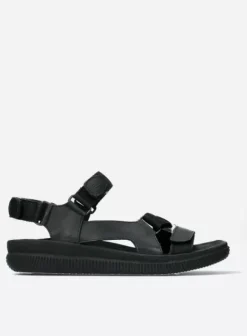 Sandalen voor heren|Wolky Energy Men zwart gevet leer