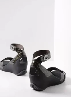 Sandalen|Voorjaar/zomer|Wolky Era antraciet leer
