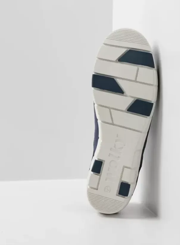 Hallux Valgus|Veterschoenen|Wolky Etosha HV blauw-zomer nubuck