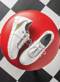 Hallux Valgus|Veterschoenen|Wolky Etosha HV wit/beige leer