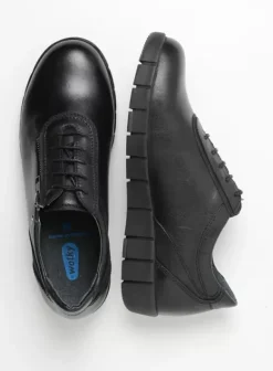 Hallux Valgus|Veterschoenen|Wolky Etosha HV zwart leer