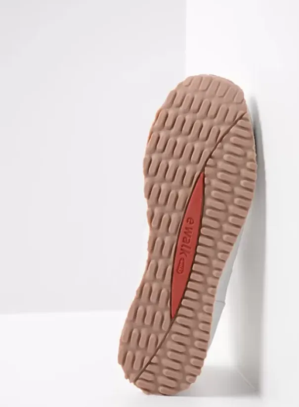 Wandelschoenen|Sneakers|Wolky e-Walk wit/nude leer