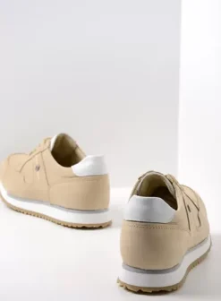Wandelschoenen|Sneakers|Wolky e-Walk beige nubuck