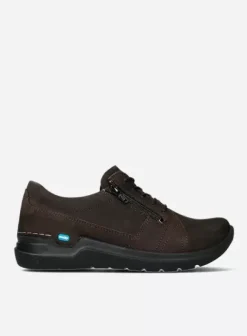 Hielspoor|Wandelschoenen|Wolky Feltwell donkerbruin nubuck