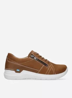Hielspoor|Wandelschoenen|Wolky Feltwell tobacco bruin nubuck