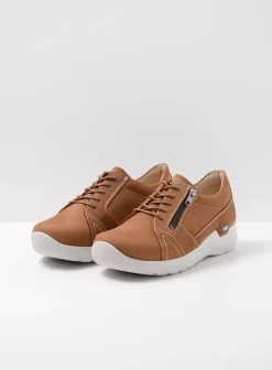 Hielspoor|Wandelschoenen|Wolky Feltwell tobacco bruin nubuck