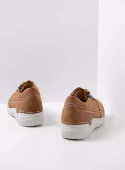 Hielspoor|Wandelschoenen|Wolky Feltwell tobacco bruin nubuck