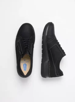 Hielspoor|Wandelschoenen|Wolky Feltwell zwart nubuck