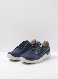 Hielspoor|Wandelschoenen|Wolky Feltwell denim nubuck