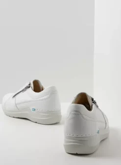 Hielspoor|Wandelschoenen|Wolky Feltwell wit leer