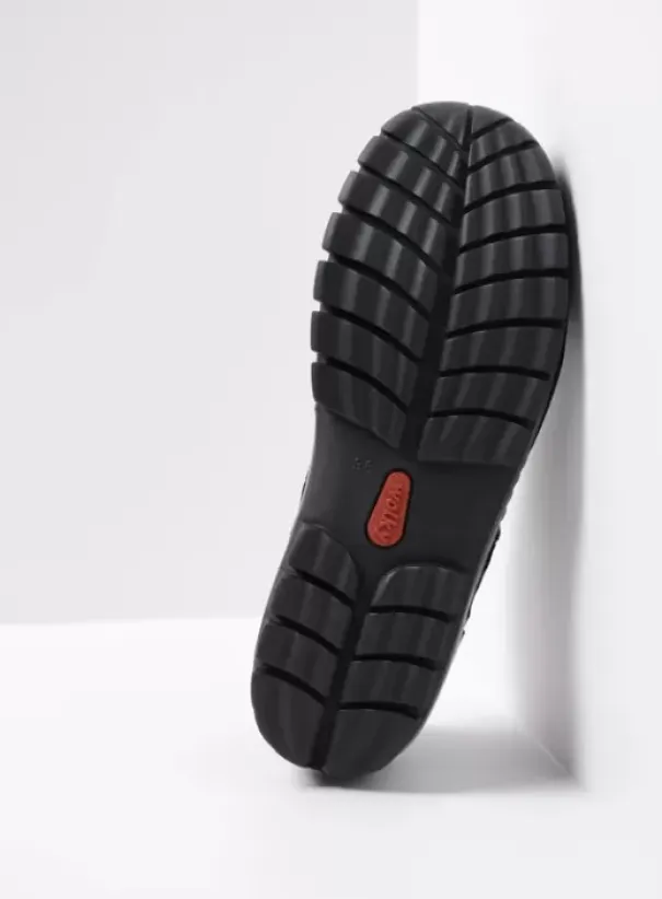 Veterschoenen|Wolky Fly blauw nubuck