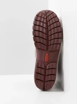 Veterschoenen|Wolky Fly zwart/wit leer