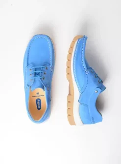 Veterschoenen|Voorjaar/zomer|Wolky Fly Summer hemelsblauw nubuck