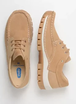 Veterschoenen|Wolky Fly Summer beige nubuck