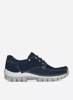 Veterschoenen|Wolky Fly Summer denim nubuck