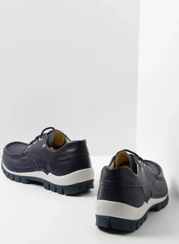 Veterschoenen|Wolky Fly Summer denim leer