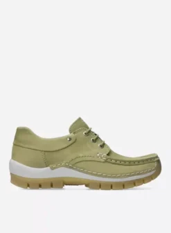 Veterschoenen|Voorjaar/zomer|Wolky Fly Summer lichtgroen nubuck