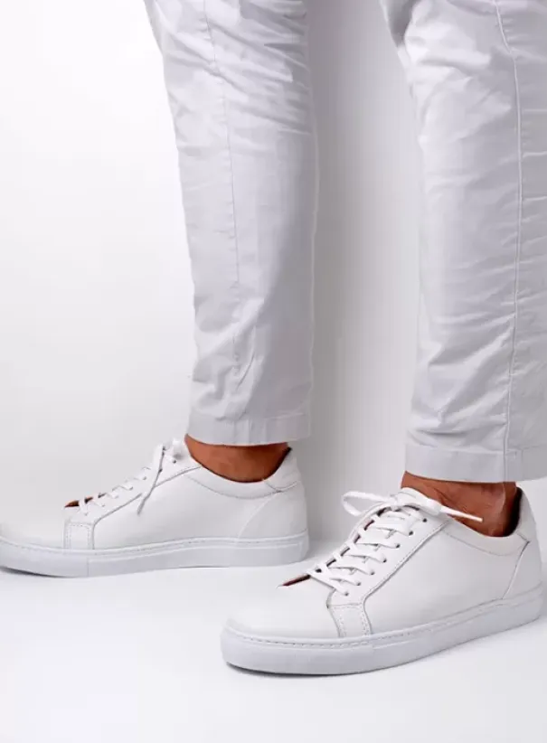 Veterschoenen|Nette schoenen heren|Wolky Forecheck wit leer