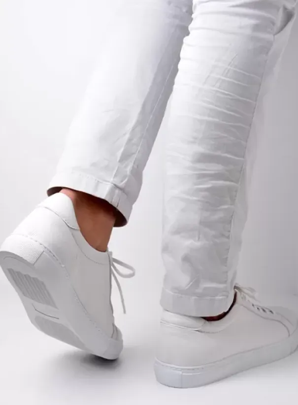 Veterschoenen|Nette schoenen heren|Wolky Forecheck wit leer