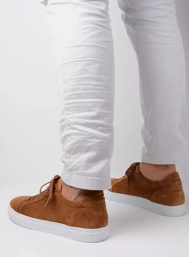 Veterschoenen|Nette schoenen heren|Wolky Forecheck cognac suede
