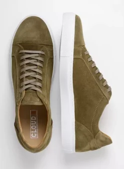 Veterschoenen|Sneakers|Wolky Forecheck donker taupe suede