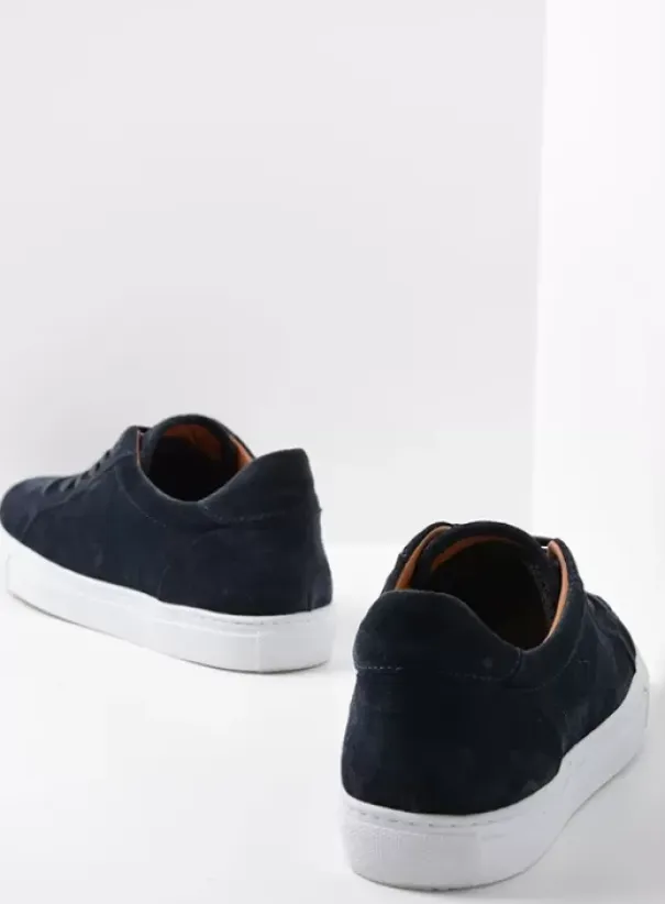 Veterschoenen|Nette schoenen heren|Wolky Forecheck blauw suede