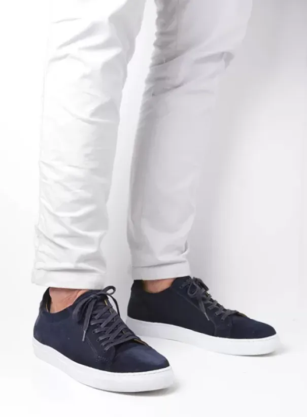 Veterschoenen|Nette schoenen heren|Wolky Forecheck blauw suede