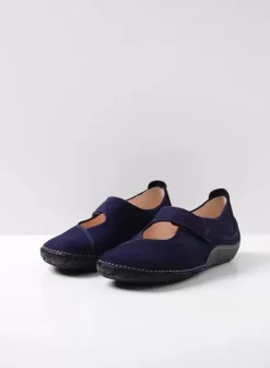 Volle voeten|Bandschoenen|Wolky Fresh paars nubuck