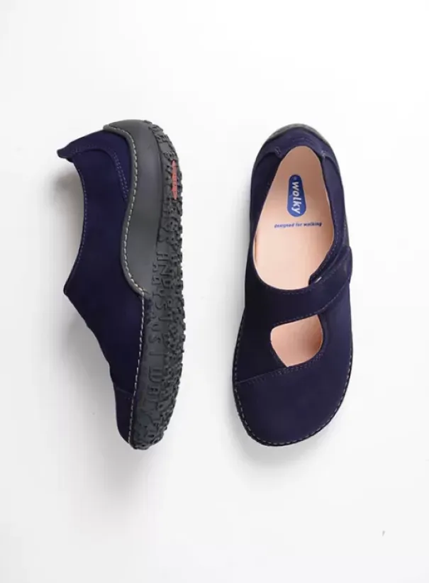 Volle voeten|Bandschoenen|Wolky Fresh paars nubuck