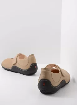 Volle voeten|Bandschoenen|Wolky Fresh beige nubuck