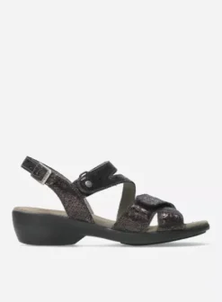 Sandalen|Wolky Fria bruin leer