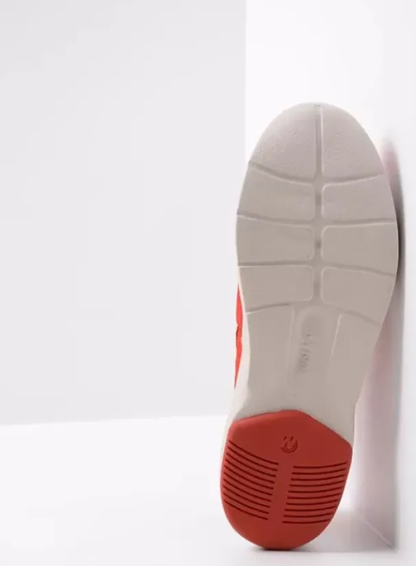 Wandelschoenen|Sneakers|Wolky Galena rood nubuck