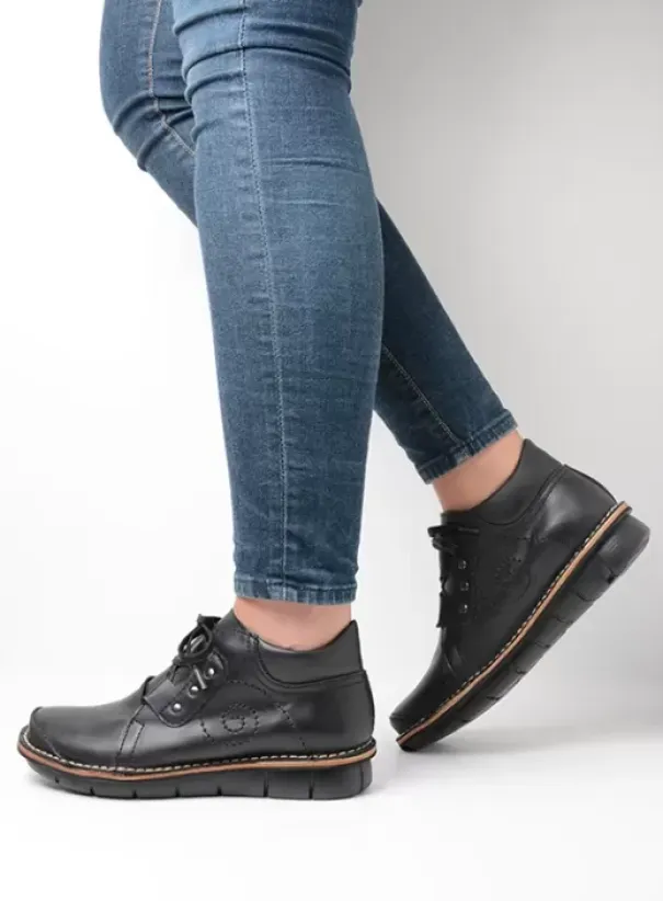 Veterschoenen|Wolky Gallo Vegan zwart