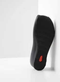 Slippers|Klompen|Wolky Go creme wit leer