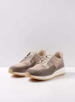 Sneakers|Veterschoenen|Wolky Hammer safari combi leer