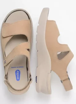 Sandalen|Wolky Harlem beige nubuck