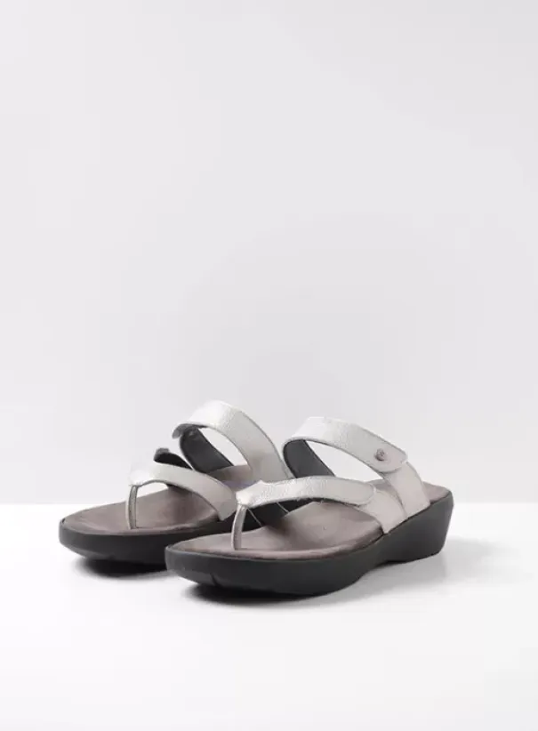 Slippers|Voorjaar/zomer|Wolky Hobie beige leer
