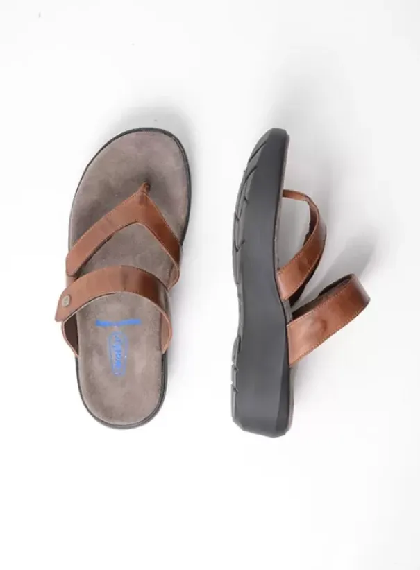 Slippers|Voorjaar/zomer|Wolky Hobie cognac leer